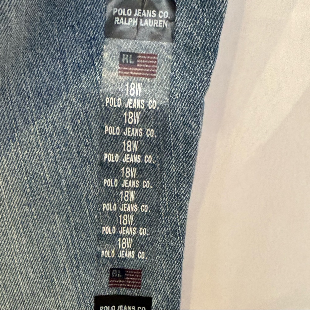 Ralph Lauren Polo Jeans Company Women’s Saturday Jeans 18W - Picture 3 of 7